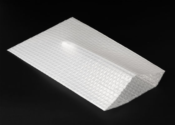 کیسه های حباب زیست تخریب پذیر شفاف سفید 9 میلی متری مسطح باز دو لبه ROHS مهر و موم شده